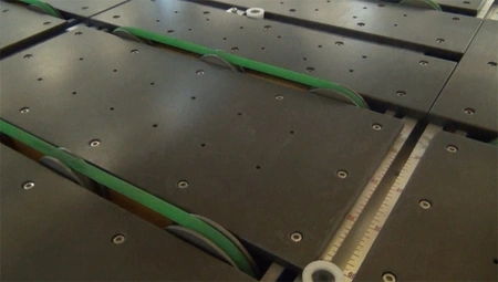 Screen printing on large format glass