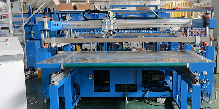 Semi-Automatic Screen Printing Machine for Architectural Glass