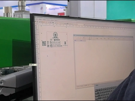 Controlled via computer printing software
