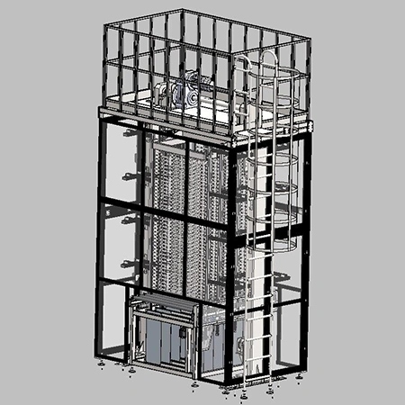 Vertical Glass Accumulator